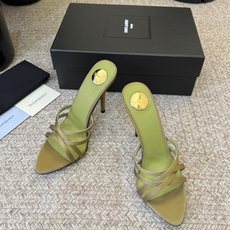 Saint Laurent / YSL圣罗兰金属字母logo高跟凉鞋YSL姐姐的美丽尤物高跟鞋 又是人间 Saint Laurent / YSL圣罗兰金属字母logo高跟凉鞋YSL姐姐的美丽尤物高跟鞋 又是人间