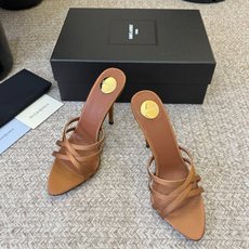 Saint Laurent / YSL圣罗兰金属字母logo高跟凉鞋YSL姐姐的美丽尤物高跟鞋 又是人间 Saint Laurent / YSL圣罗兰金属字母logo高跟凉鞋YSL姐姐的美丽尤物高跟鞋 又是人间
