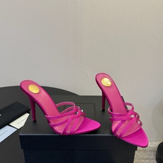 Saint Laurent / YSL圣罗兰金属字母logo高跟凉鞋YSL姐姐的美丽尤物高跟鞋 又是人间 Saint Laurent / YSL圣罗兰金属字母logo高跟凉鞋YSL姐姐的美丽尤物高跟鞋 又是人间