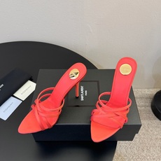Saint Laurent / YSL圣罗兰金属字母logo高跟凉鞋YSL姐姐的美丽尤物高跟鞋 又是人间 Saint Laurent / YSL圣罗兰金属字母logo高跟凉鞋YSL姐姐的美丽尤物高跟鞋 又是人间