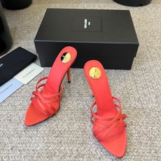 Saint Laurent / YSL圣罗兰金属字母logo高跟凉鞋YSL姐姐的美丽尤物高跟鞋 又是人间 Saint Laurent / YSL圣罗兰金属字母logo高跟凉鞋YSL姐姐的美丽尤物高跟鞋 又是人间