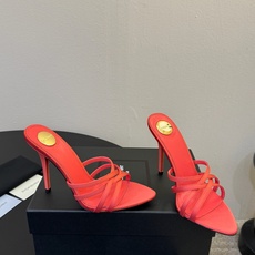 Saint Laurent / YSL圣罗兰金属字母logo高跟凉鞋YSL姐姐的美丽尤物高跟鞋 又是人间 Saint Laurent / YSL圣罗兰金属字母logo高跟凉鞋YSL姐姐的美丽尤物高跟鞋 又是人间