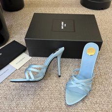 Saint Laurent / YSL圣罗兰金属字母logo高跟凉鞋YSL姐姐的美丽尤物高跟鞋 又是人间 Saint Laurent / YSL圣罗兰金属字母logo高跟凉鞋YSL姐姐的美丽尤物高跟鞋 又是人间