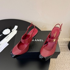 CHANEL小香 26ss 早春新款 后空大方头跟鞋,复古法式优雅感,高级感十足 香奶奶后空玛丽珍凉鞋, CHANEL小香 26ss 早春新款 后空大方头跟鞋,复古法式优雅感,高级感十足 香奶奶后空玛丽珍凉鞋,