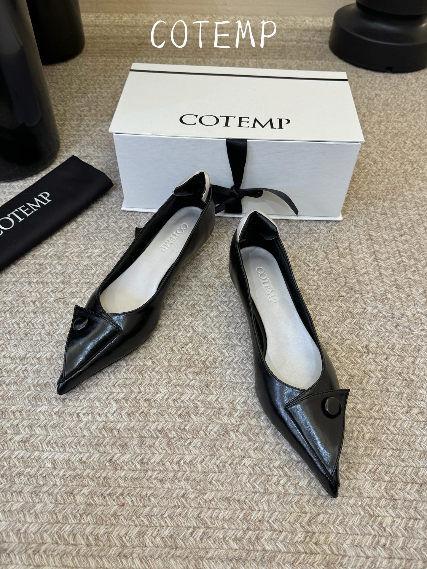 cotemp🌾26新款单鞋：鞋面羊反绒&牛油皮&小羊皮，羊皮内里 意大利真皮底，金属色水滴鞋跟，跟高3c