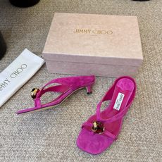 Jimmy Cho*夏日辣妹出街封神款,焦糖棕vs紫蘭花色,一双比一双懂夏天!3.5cm猫跟走路零负担, Jimmy Cho*夏日辣妹出街封神款,焦糖棕vs紫蘭花色,一双比一双懂夏天!3.5cm猫跟走路零负担,