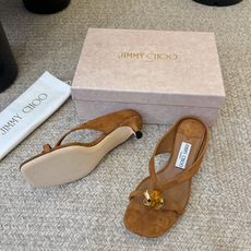 Jimmy Cho*夏日辣妹出街封神款,焦糖棕vs紫蘭花色,一双比一双懂夏天!3.5cm猫跟走路零负担, Jimmy Cho*夏日辣妹出街封神款,焦糖棕vs紫蘭花色,一双比一双懂夏天!3.5cm猫跟走路零负担,