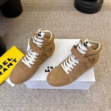 Isabel Marant/伊莎贝尔2026春夏新款经典复古内增高冲孔系带高帮休闲鞋!超级有高级感上脚超 Isabel Marant/伊莎贝尔2026春夏新款经典复古内增高冲孔系带高帮休闲鞋!超级有高级感上脚超