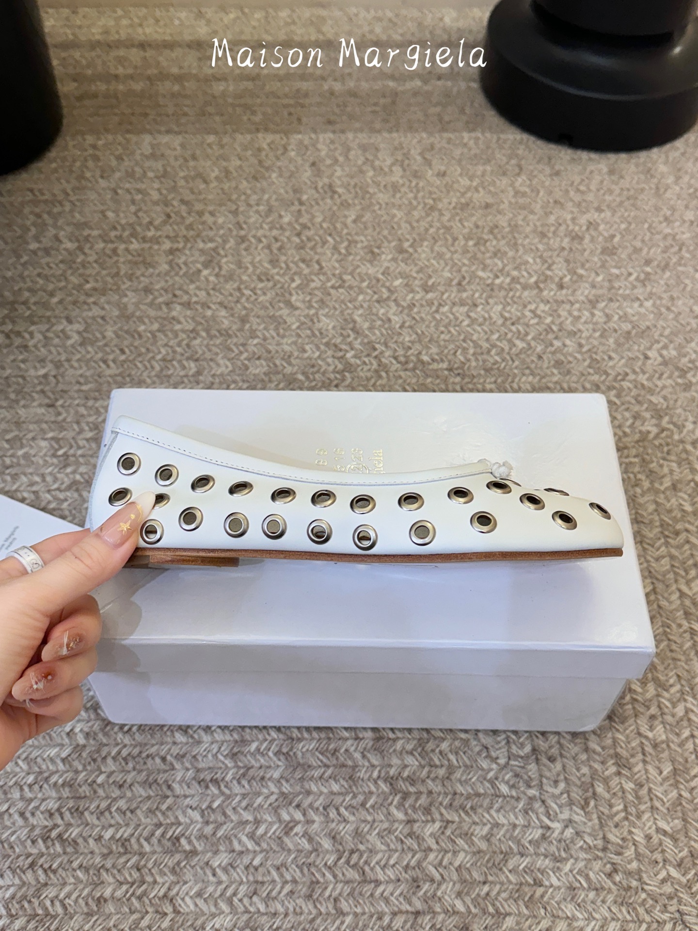 MM6经典分指鞋 丑萌丑萌的百搭舒适型 穿搭率超高的四季单品进口牛皮面料/羊皮踮脚真皮大底.Size：3