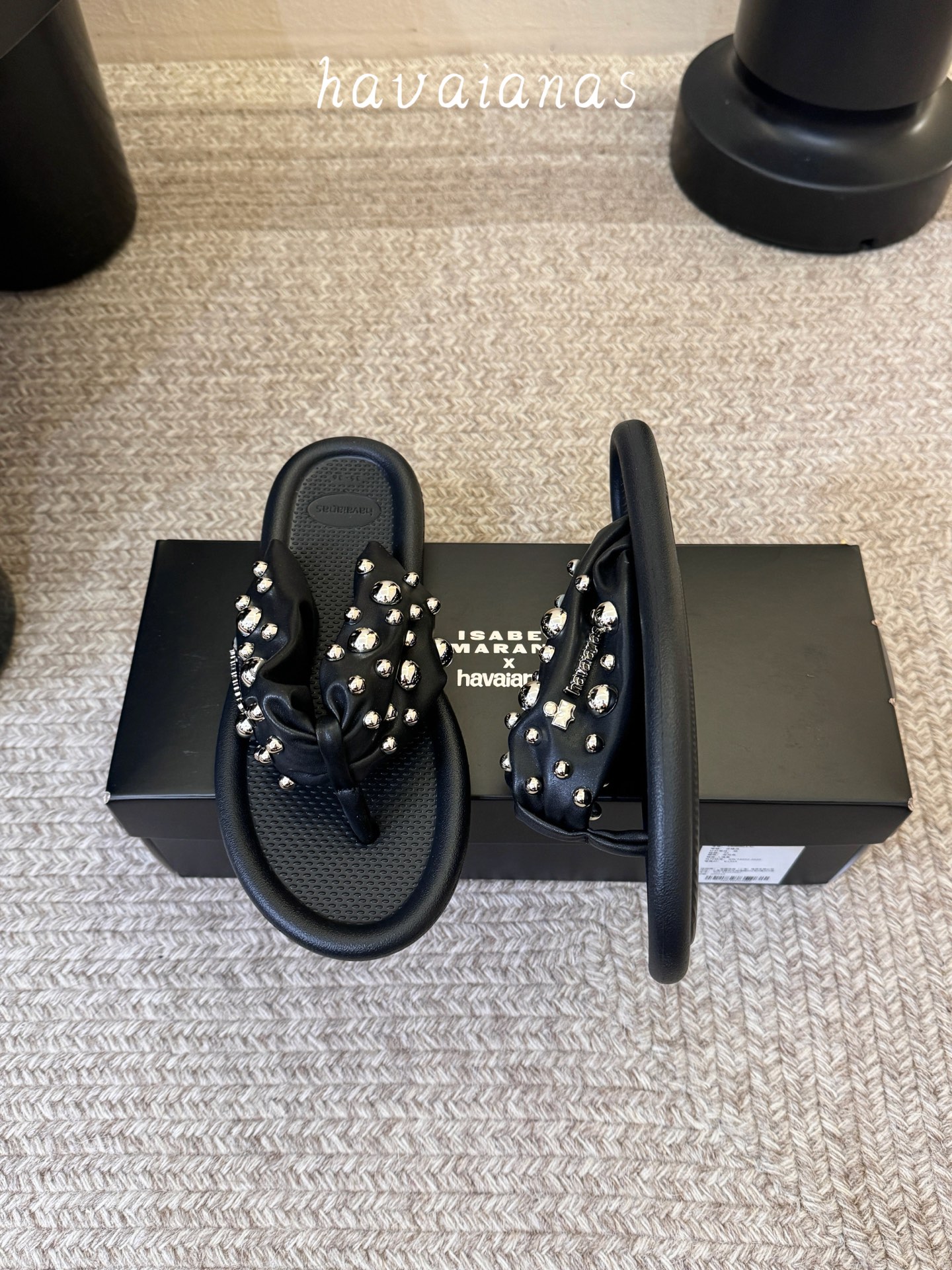 Isabel Marant ✖️ Havaianas 联名款人字拖 码数35-39，40定制