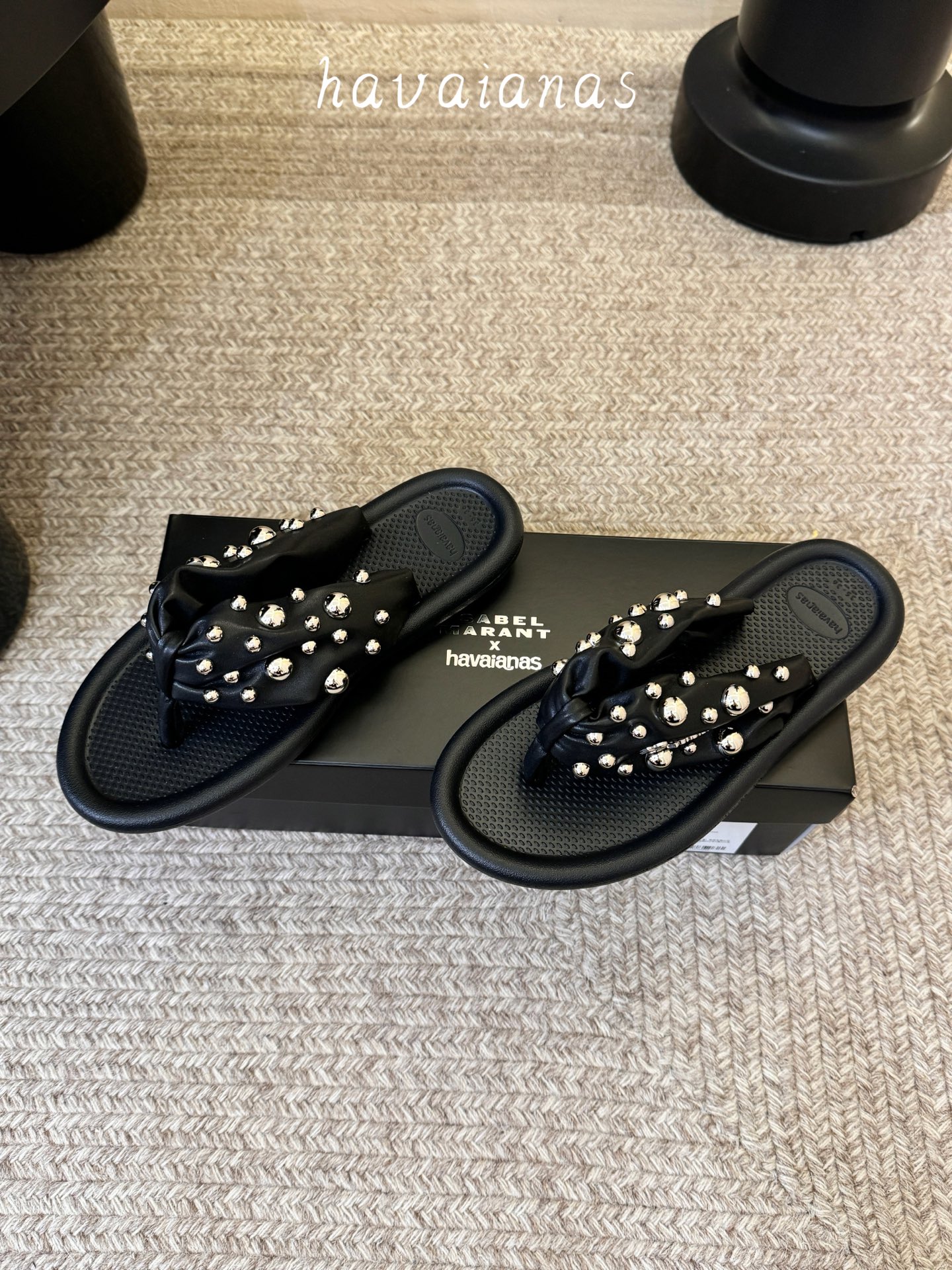 Isabel Marant ✖️ Havaianas 联名款人字拖 码数35-39，40定制