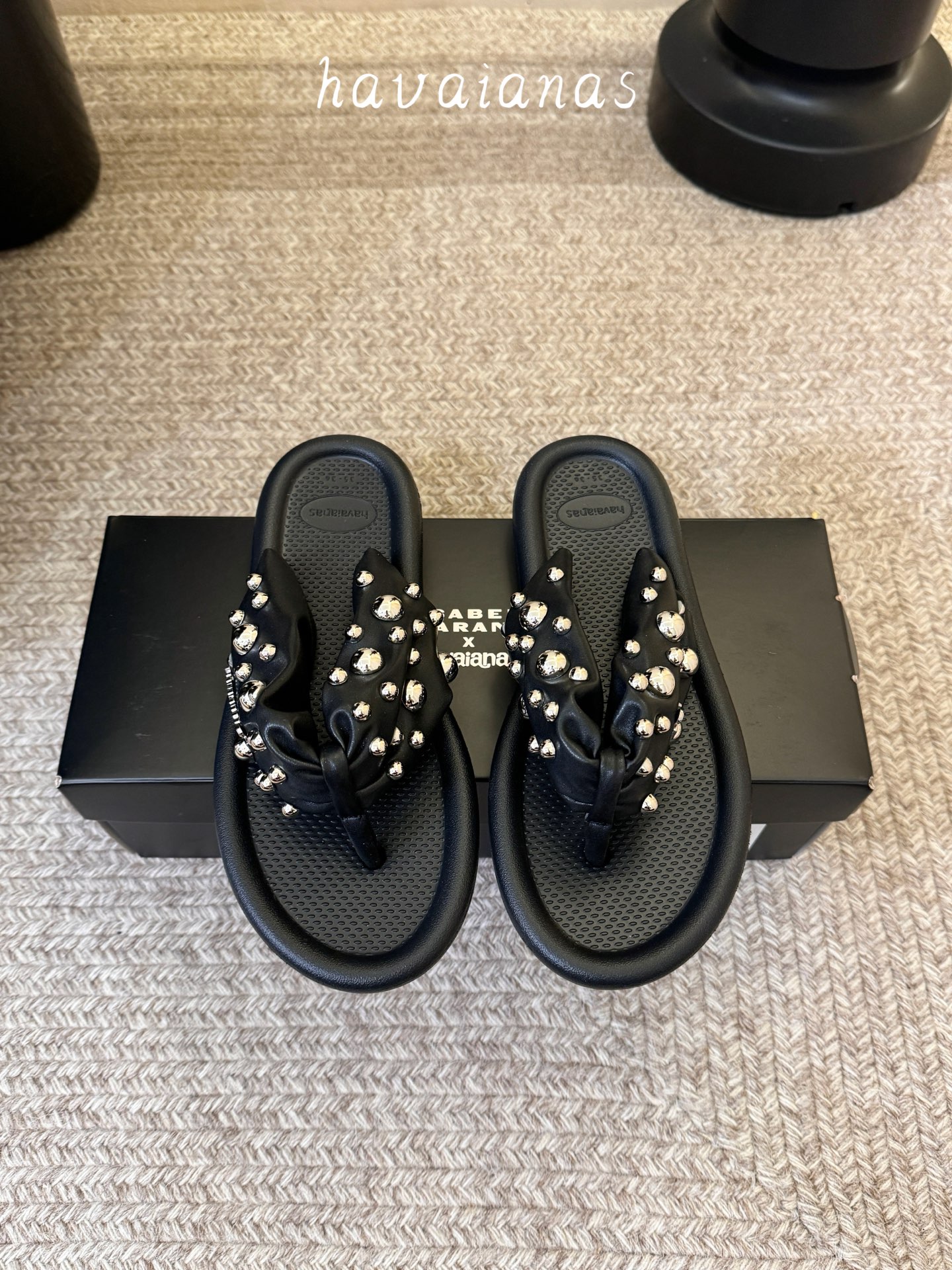 Isabel Marant ✖️ Havaianas 联名款人字拖 码数35-39，40定制