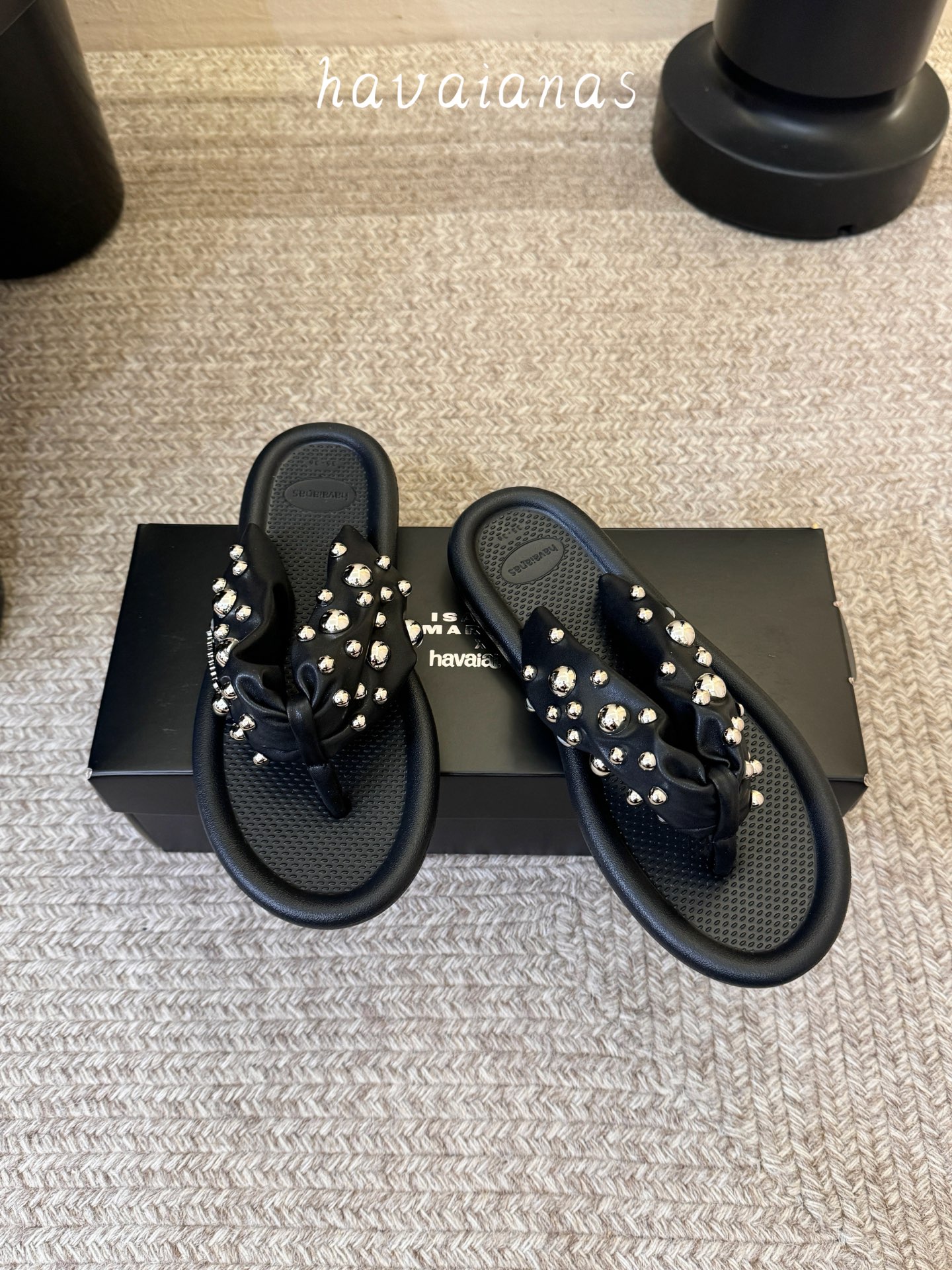 Isabel Marant ✖️ Havaianas 联名款人字拖 码数35-39，40定制