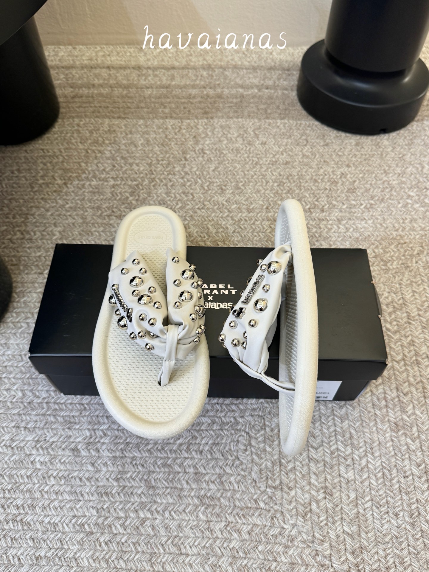 Isabel Marant ✖️ Havaianas 联名款人字拖 码数35-39，40定制
