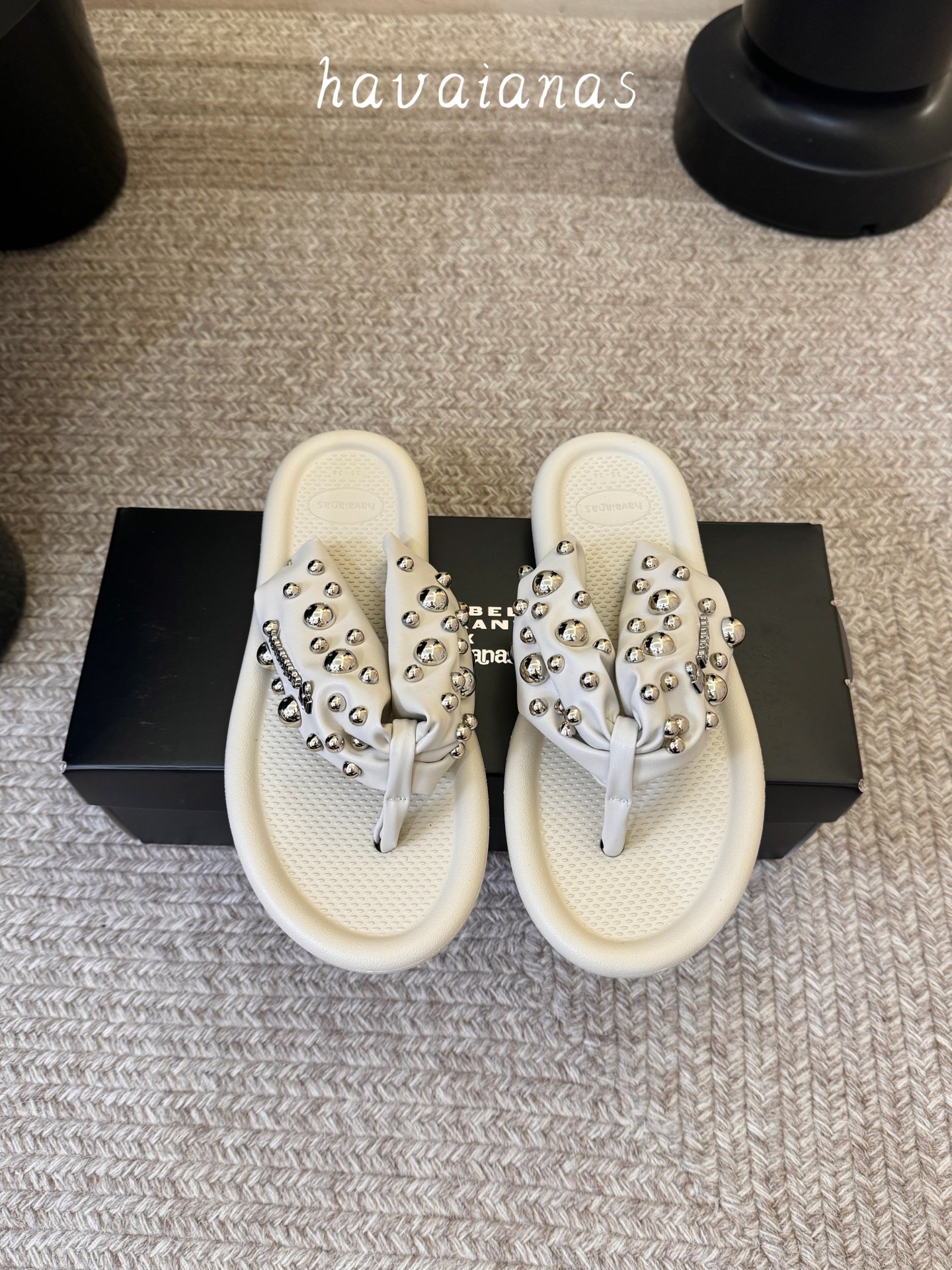 Isabel Marant ✖️ Havaianas 联名款人字拖 码数35-39，40定制
