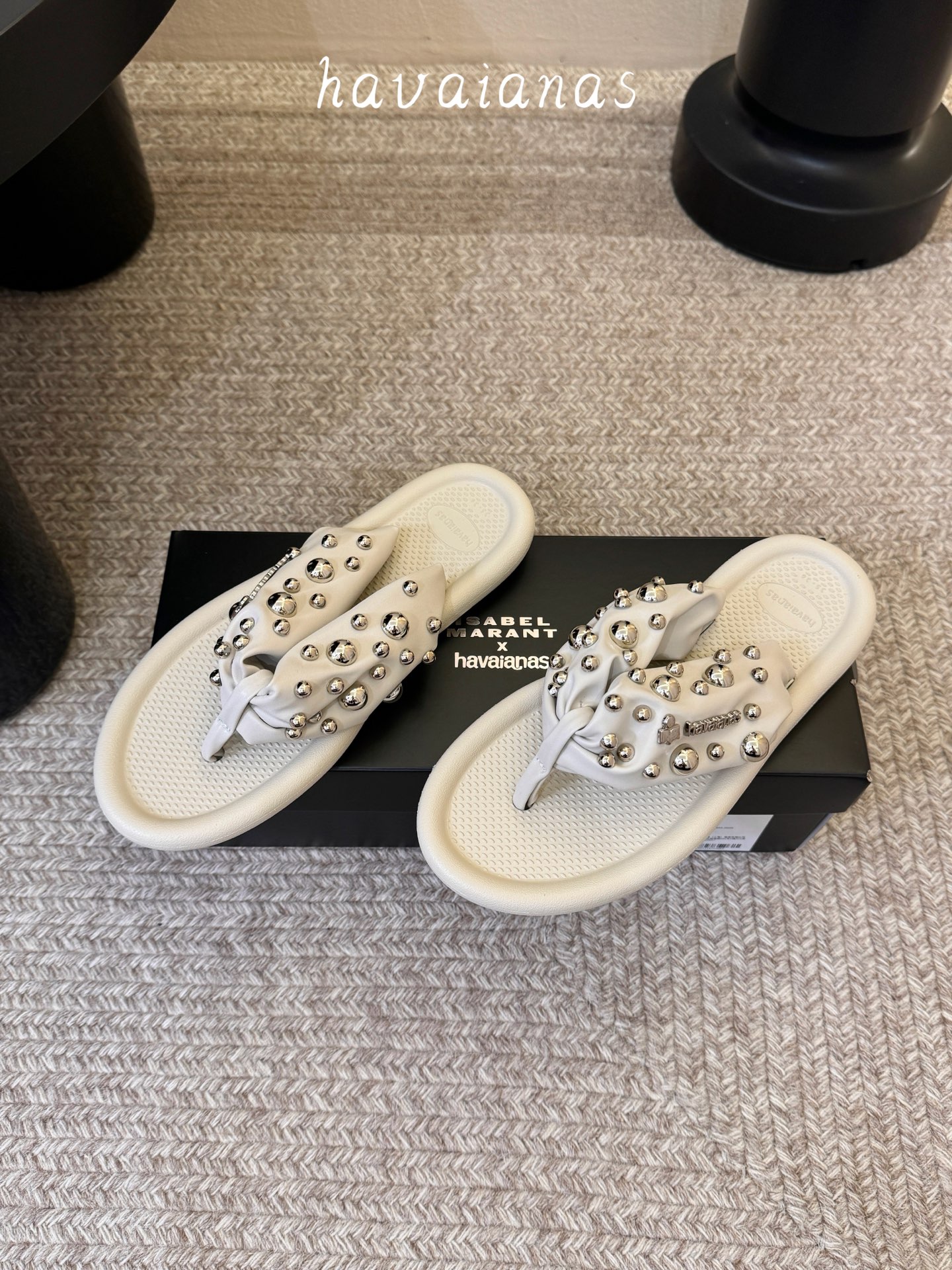 Isabel Marant ✖️ Havaianas 联名款人字拖 码数35-39，40定制