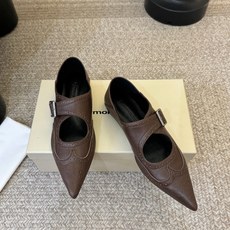 DYMONLATR* 𝟐𝟔𝐀𝐖秋冬新品尖头镂空玛丽珍|复古锐感挣脱甜腻桎梏法式慵懒穿搭单品 一鞋两穿 DYMONLATR* 𝟐𝟔𝐀𝐖秋冬新品尖头镂空玛丽珍|复古锐感挣脱甜腻桎梏法式慵懒穿搭单品 一鞋两穿