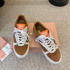 MiuMiu缪缪最新走秀款复古德训鞋 MiuMiu缪缪最新走秀款复古德训鞋