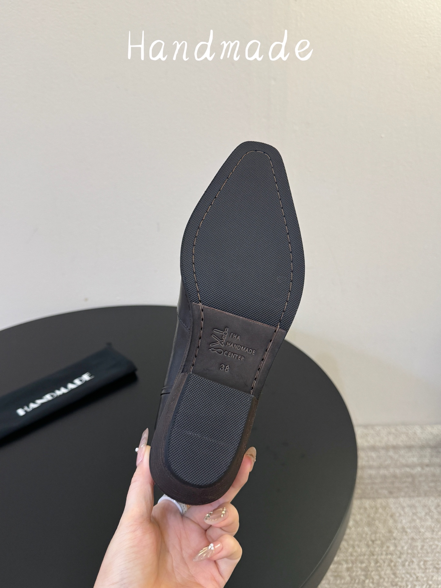 顶级 HANDMADE独家新品最高版本买手代购1:1完美复刻 短靴 原版开模真皮鞋底 原版套楦鞋型很大方 搭配各种风格都