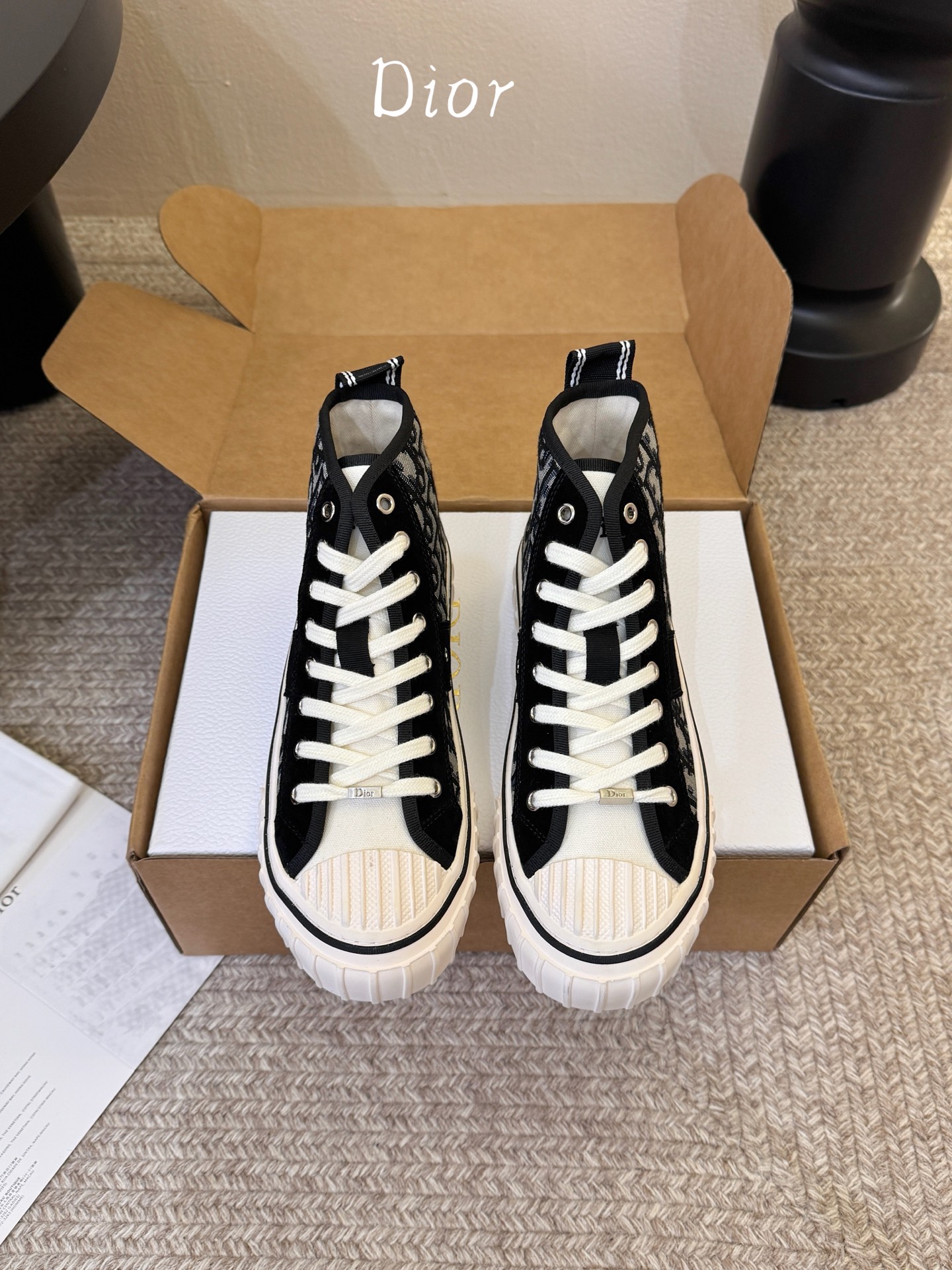 Dior迪奥2026Walk‘n系列 老花 刺绣 帆布鞋 休闲运动鞋 原版购入开发 做货 这款 Walk’n‘Dior 