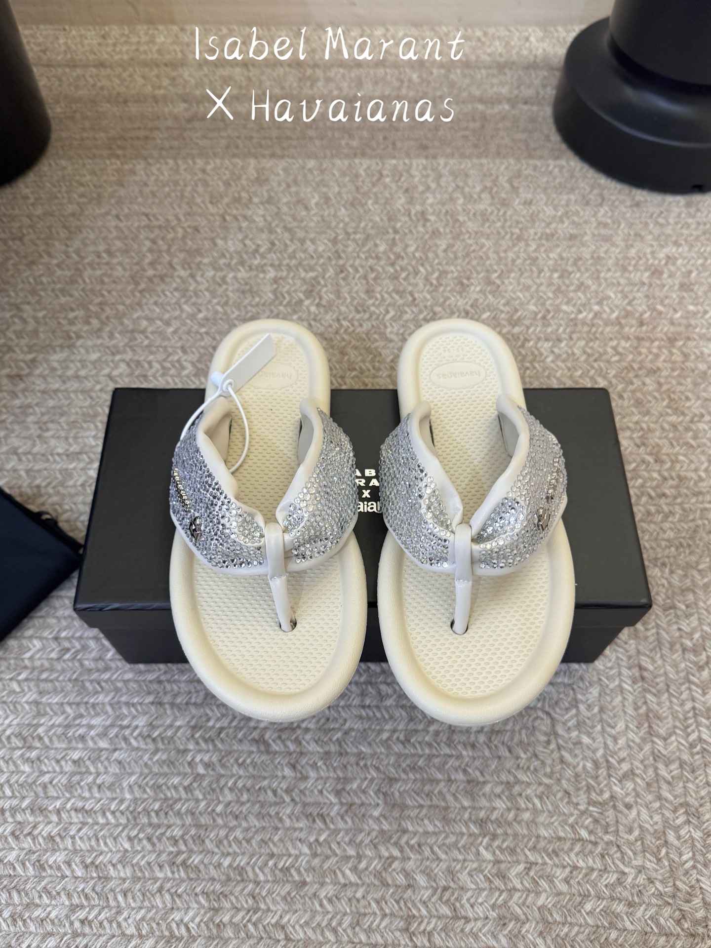 Isabel Marant ✖️ Havaianas 联名款人字拖  码数35-39，40定制