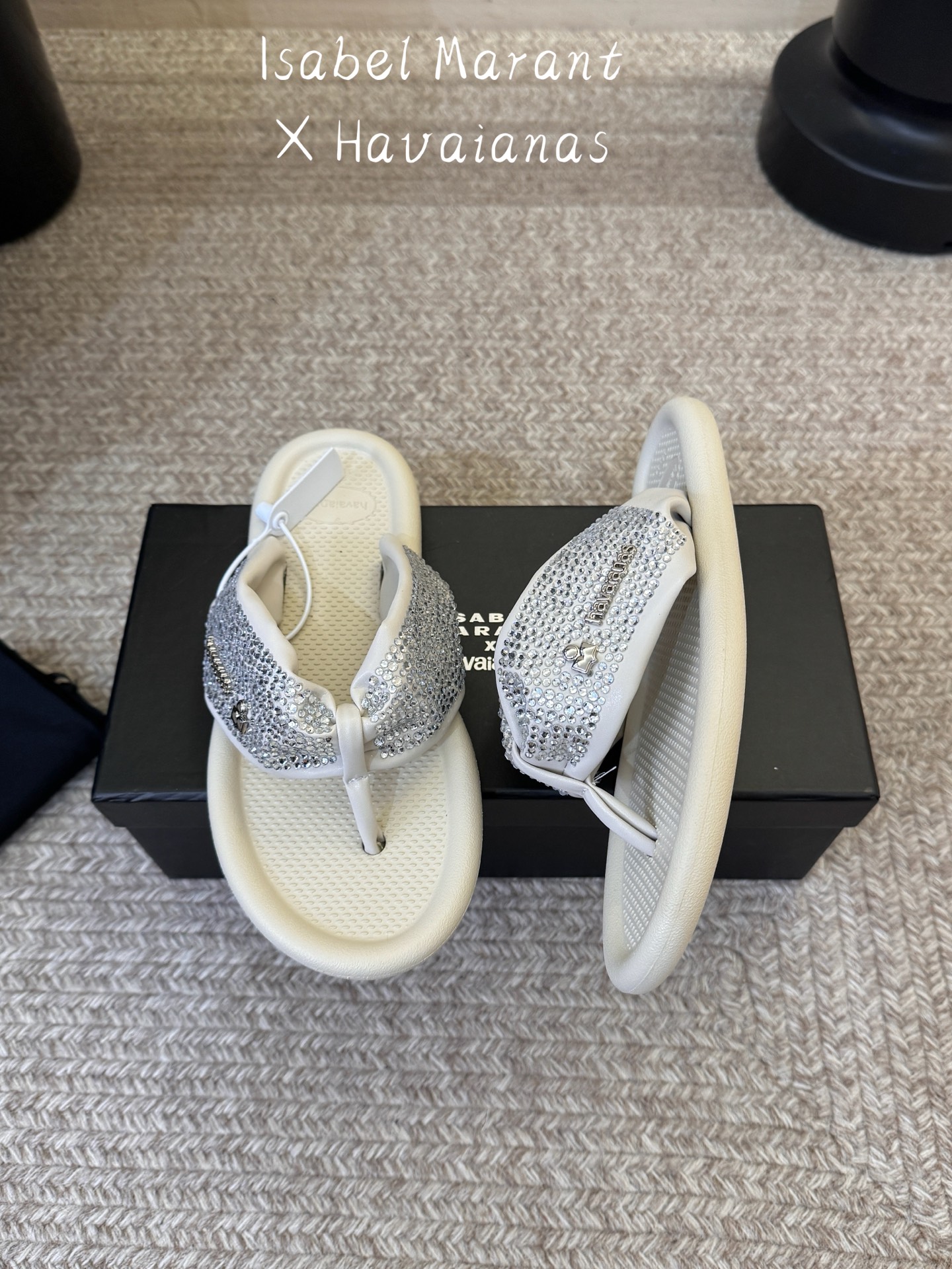 Isabel Marant ✖️ Havaianas 联名款人字拖  码数35-39，40定制