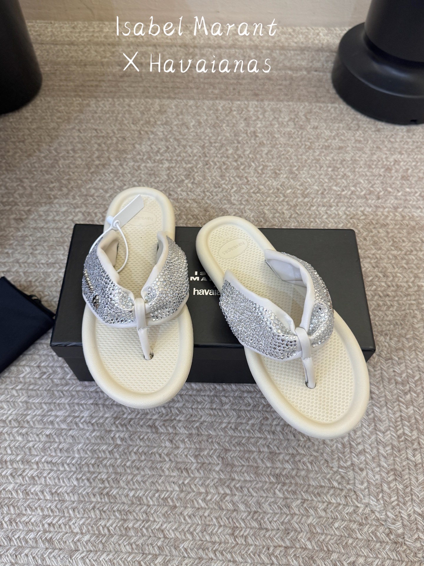 Isabel Marant ✖️ Havaianas 联名款人字拖  码数35-39，40定制