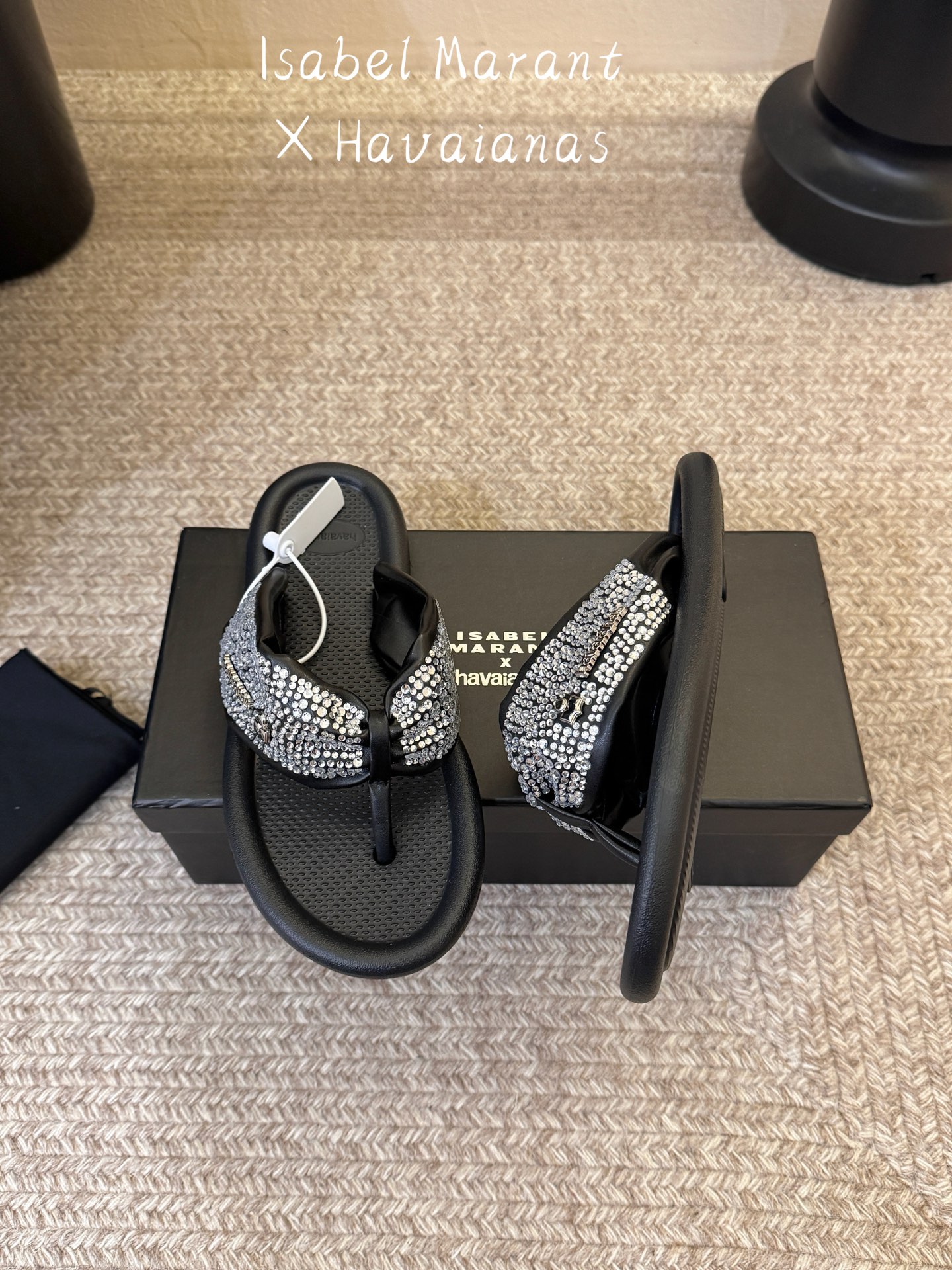 Isabel Marant ✖️ Havaianas 联名款人字拖  码数35-39，40定制