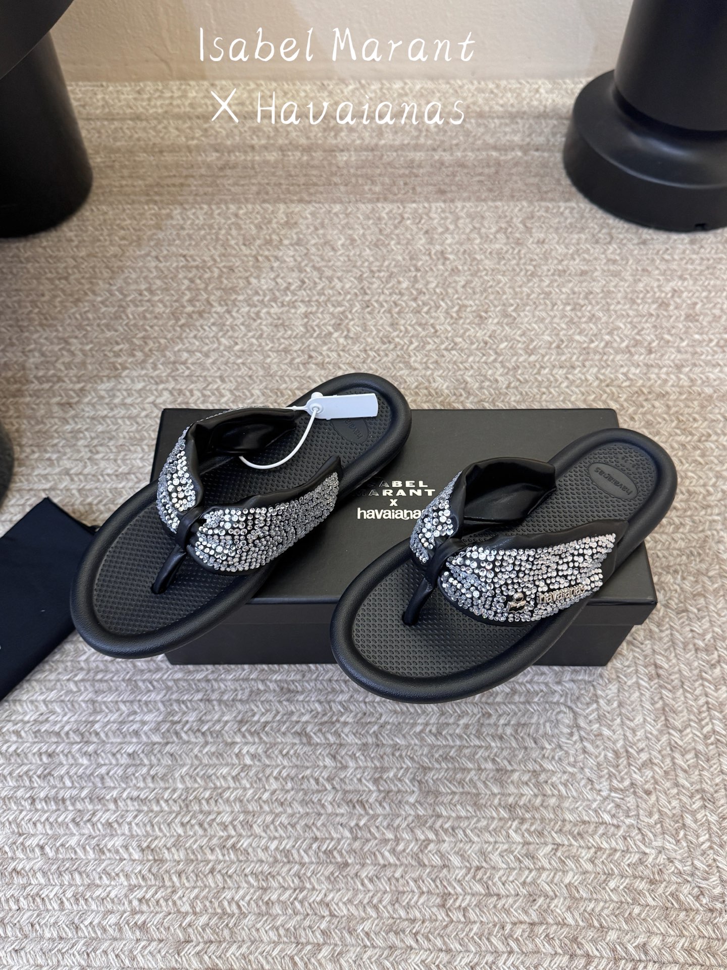 Isabel Marant ✖️ Havaianas 联名款人字拖  码数35-39，40定制