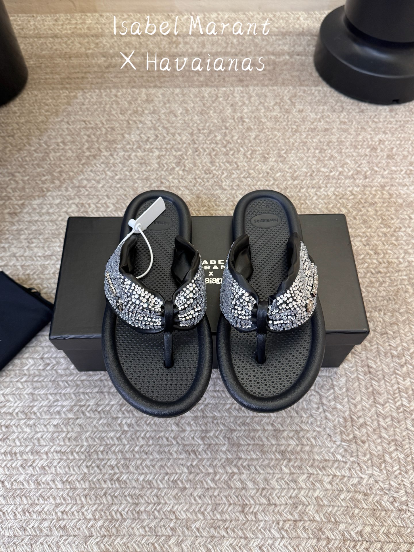Isabel Marant ✖️ Havaianas 联名款人字拖  码数35-39，40定制