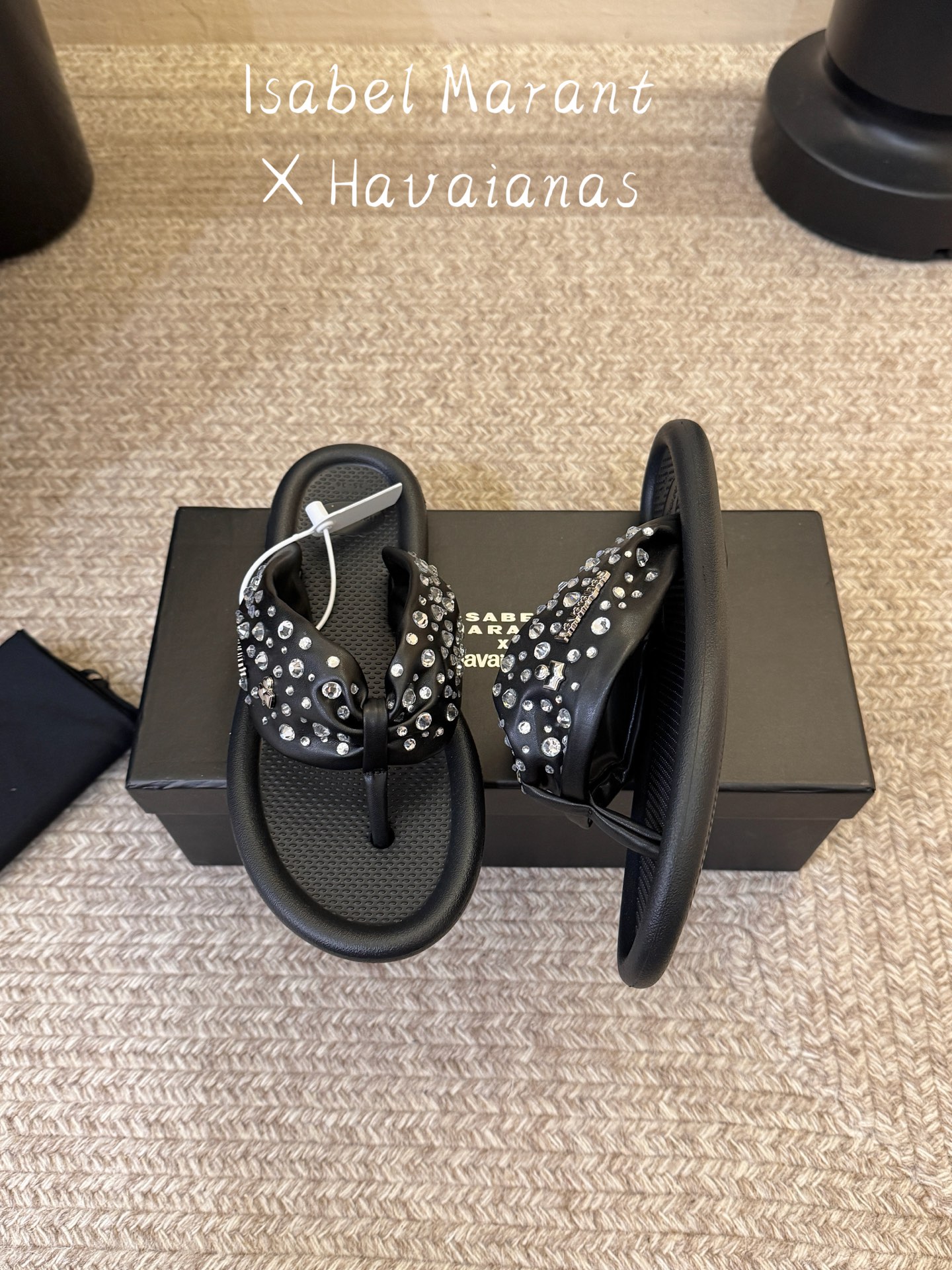 Isabel Marant ✖️ Havaianas 联名款人字拖  码数35-39，40定制