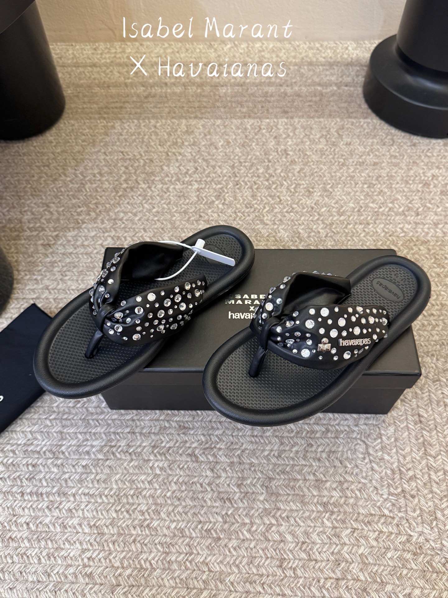 Isabel Marant ✖️ Havaianas 联名款人字拖  码数35-39，40定制