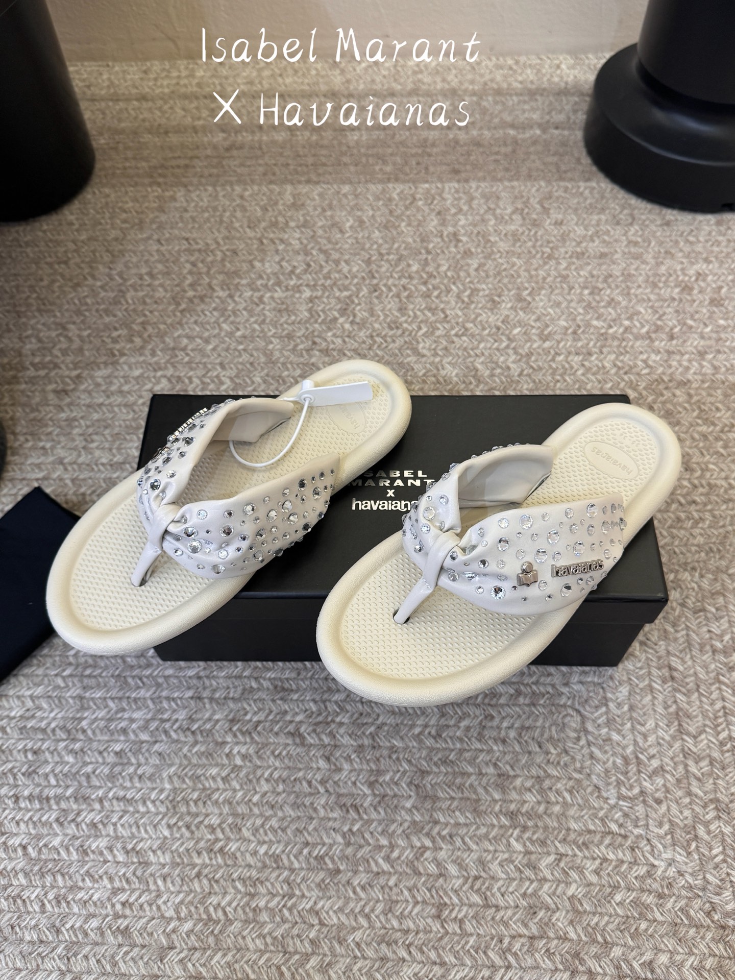 Isabel Marant ✖️ Havaianas 联名款人字拖  码数35-39，40定制