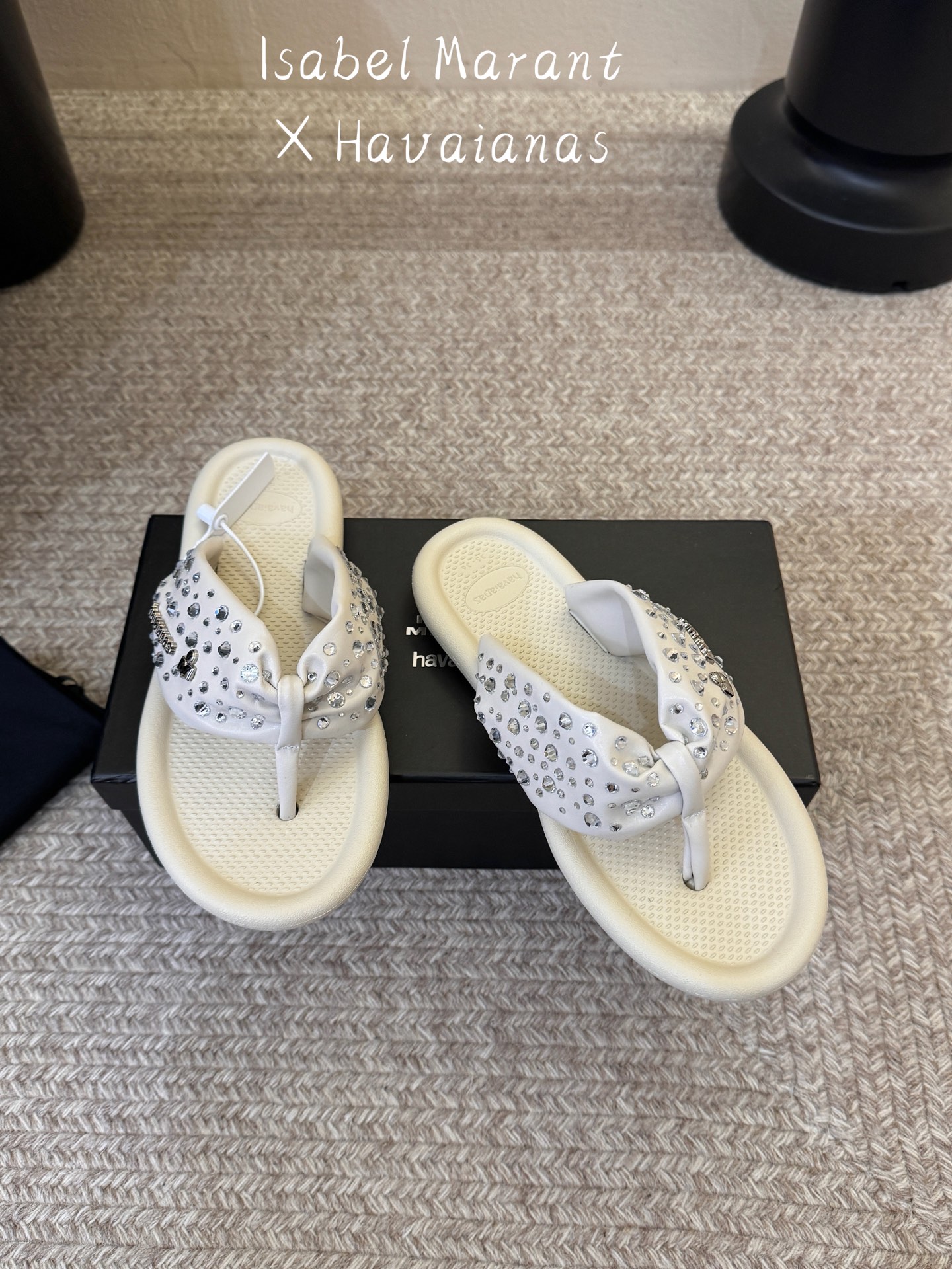Isabel Marant ✖️ Havaianas 联名款人字拖  码数35-39，40定制