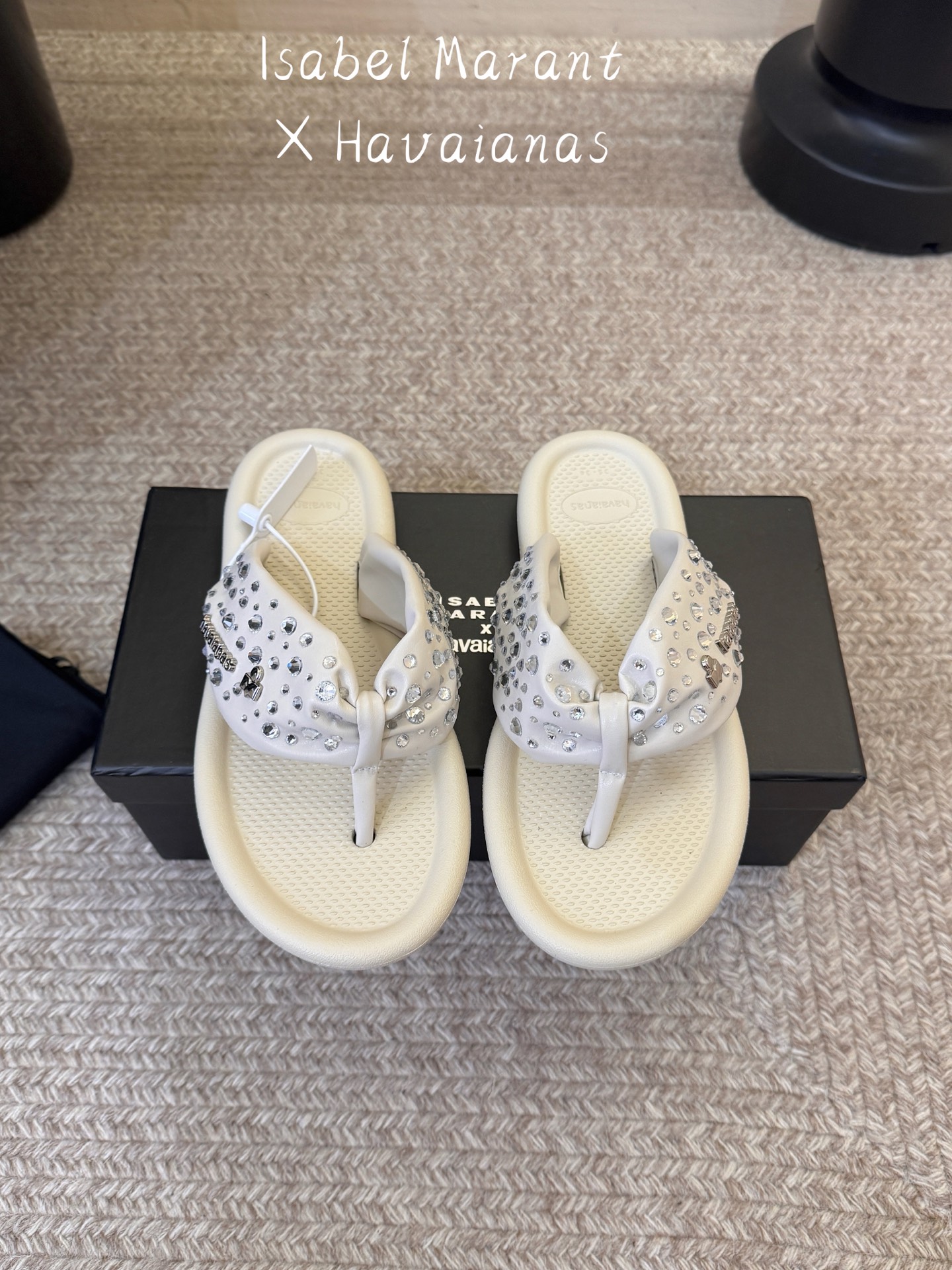 Isabel Marant ✖️ Havaianas 联名款人字拖  码数35-39，40定制