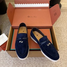 Loro Piana(诺悠翩雅)官网同款一脚蹬乐福鞋 原版大底宽底 采用进口高丝光羊反绒 羊皮内里 全方位一 Loro Piana(诺悠翩雅)官网同款一脚蹬乐福鞋 原版大底宽底 采用进口高丝光羊反绒 羊皮内里 全方位一