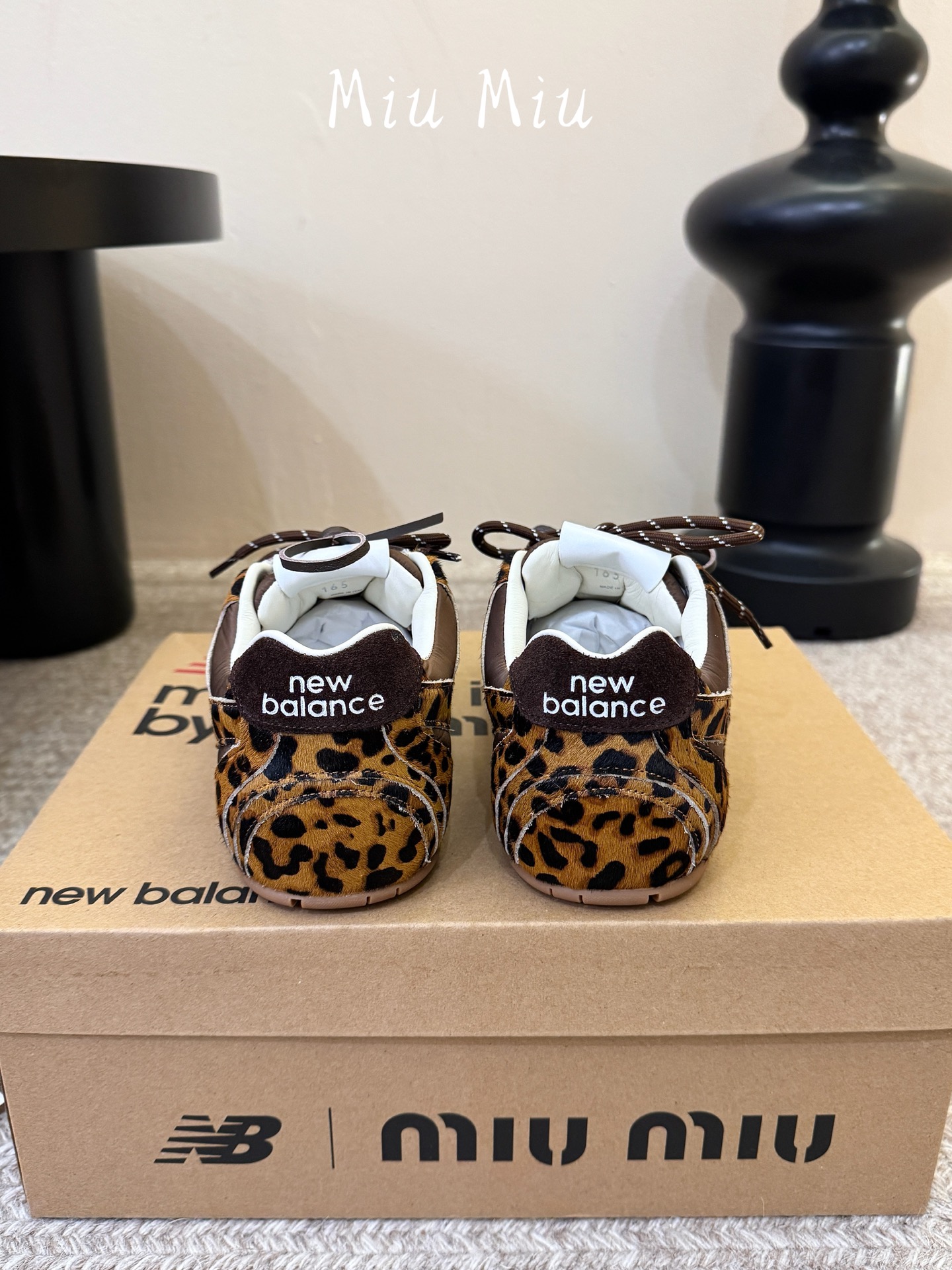 miumi* x new balance 530 sl  豹纹联名运动鞋|复古豹纹解锁甜酷新章 美拉德野性注入复古跑鞋版