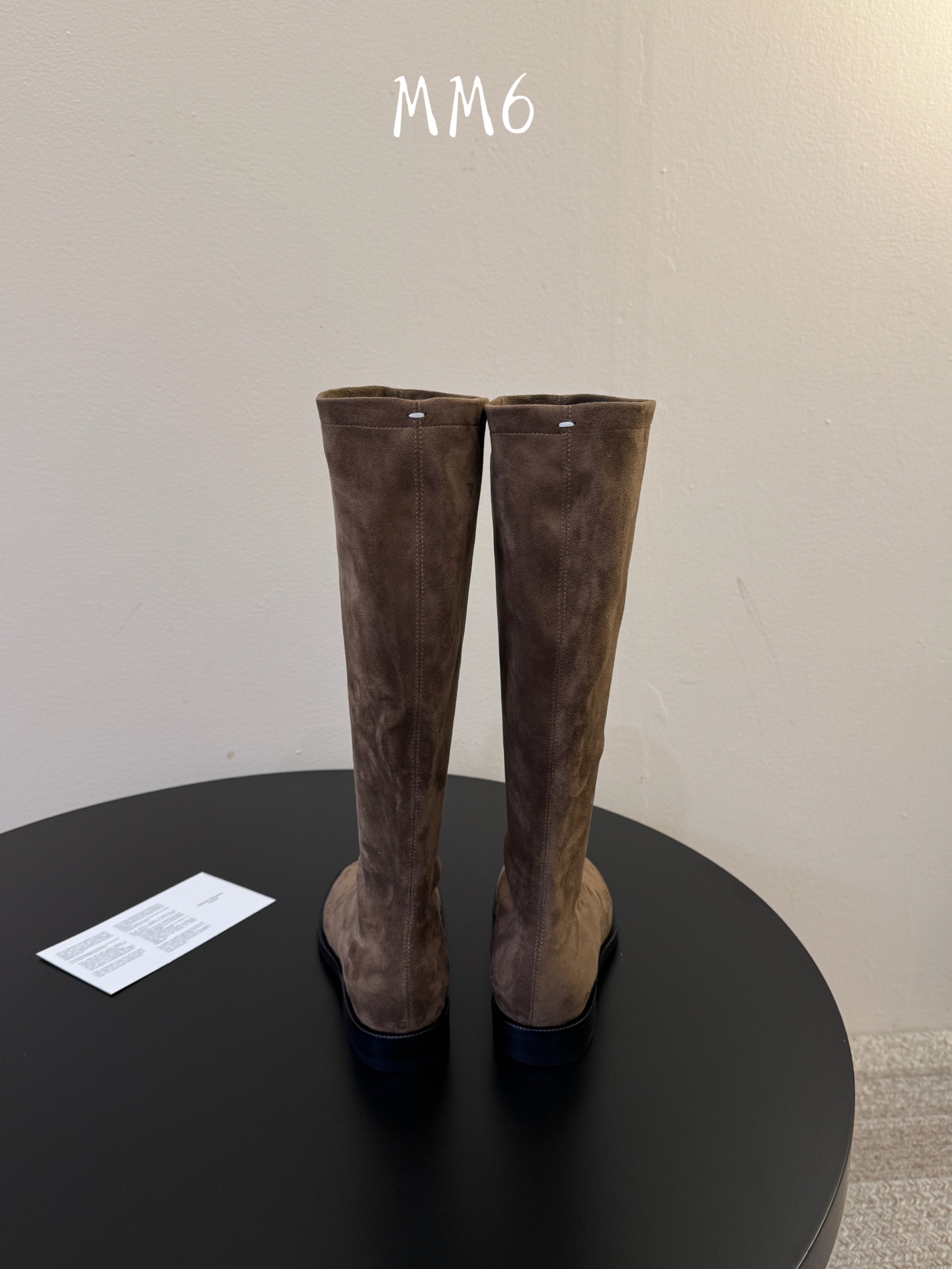 Maison Margiela 玛吉拉tabi分趾Mm6真皮宽筒直筒长靴不过膝 秋冬新细高跟高筒靴最高版本买手代购1:1 Maison Margiela 玛吉拉tabi分趾Mm6真皮宽筒直筒长靴不过膝 秋冬新细高跟高筒靴最高版本买手代购1:1