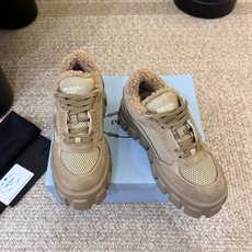 毛里 Prada 普拉达 26Fw秋季新款Monolith绒面皮革与网眼织物运动鞋超软松糕厚底系带网面休闲鞋 这款前卫新 毛里 Prada 普拉达 26Fw秋季新款Monolith绒面皮革与网眼织物运动鞋超软松糕厚底系带网面休闲鞋 这款前卫新