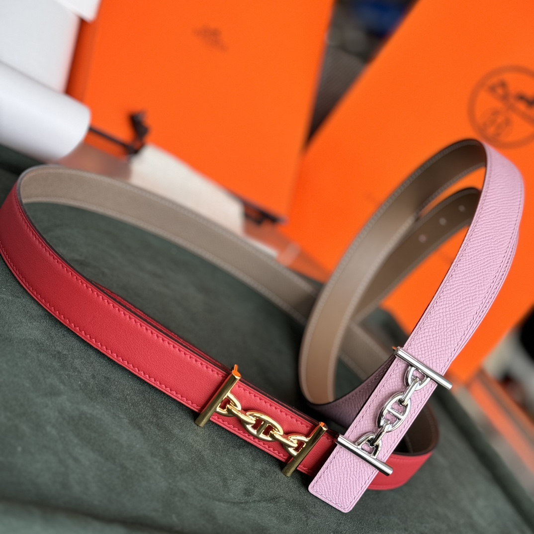 Hermes Style Leather Women's Belts Lookbook Reference image 2