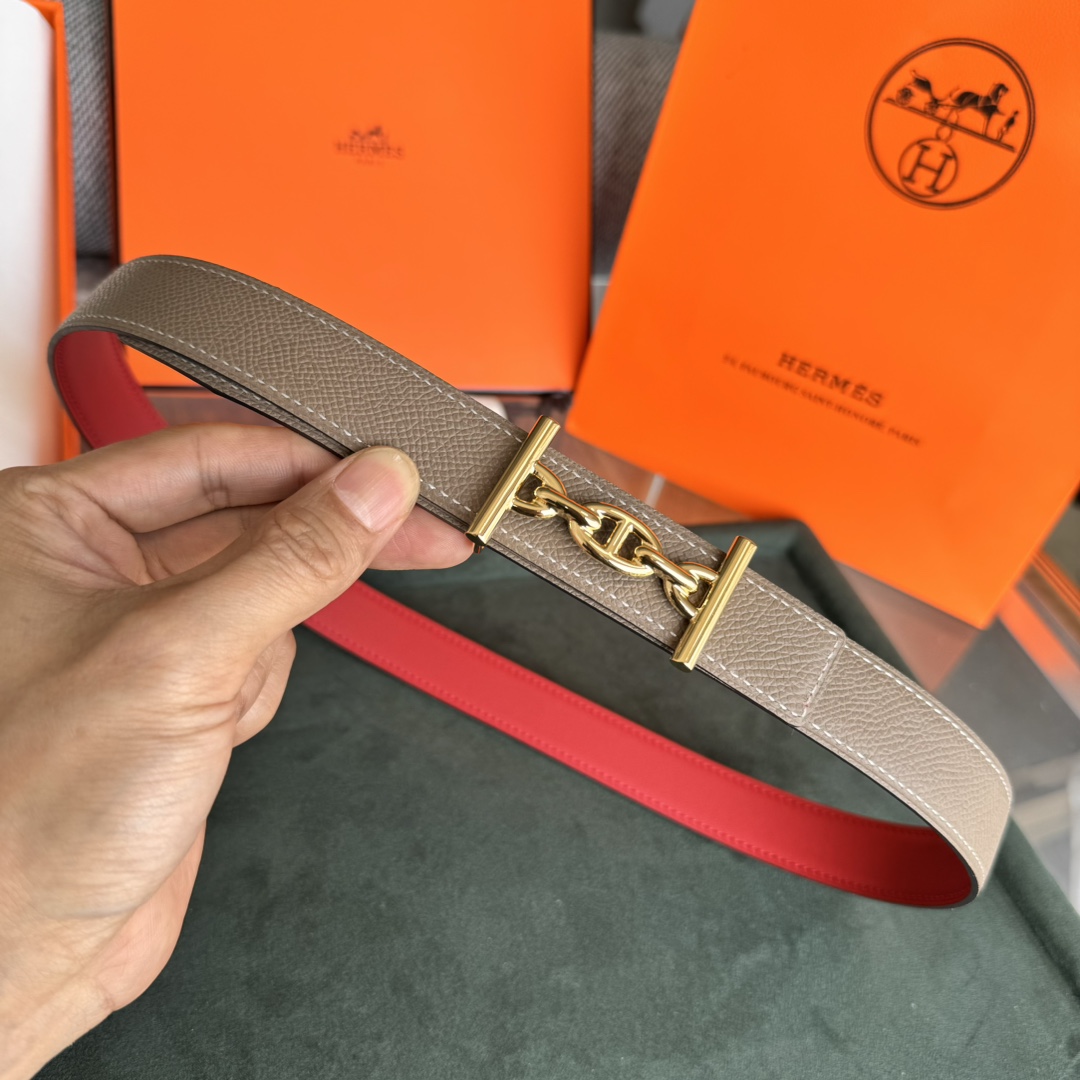 Hermes Style Leather Women's Belts Lookbook Reference image 2