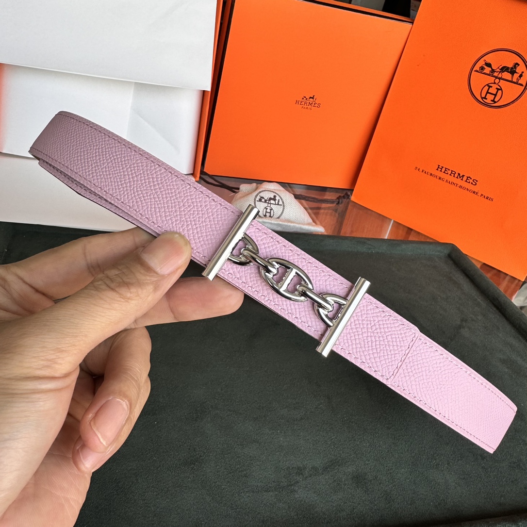 Hermes Style Leather Women's Belts Lookbook Reference image 2