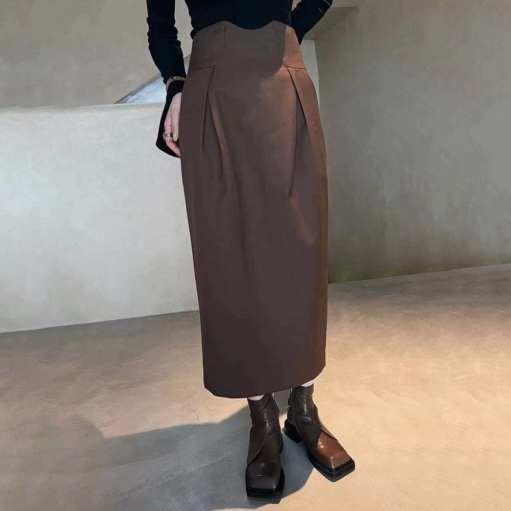 High-end Quality Female Clothes by MM6: MA*Gy Custom TR Fabric, Butterfly Waist, Various Colors & Sizes - 图片 2