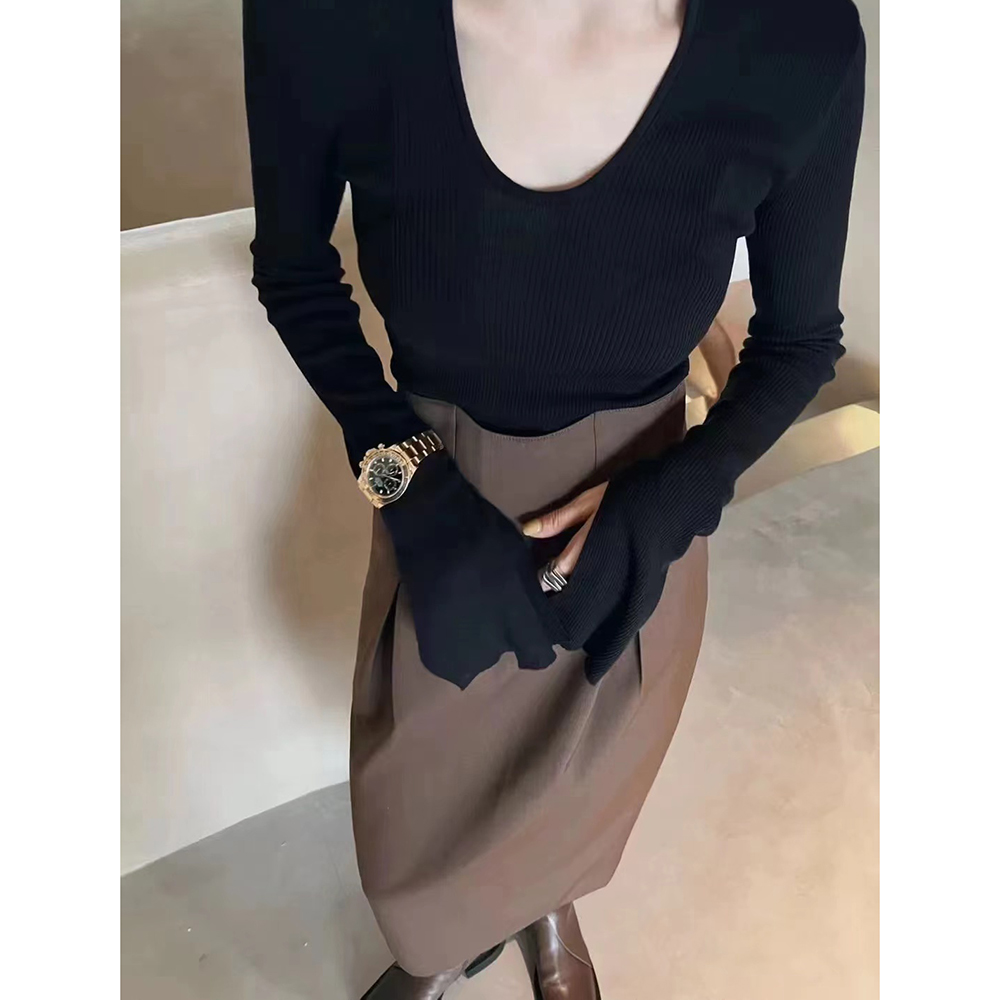 High-end Quality Female Clothes by MM6: MA*Gy Custom TR Fabric, Butterfly Waist, Various Colors & Sizes - 图片 3