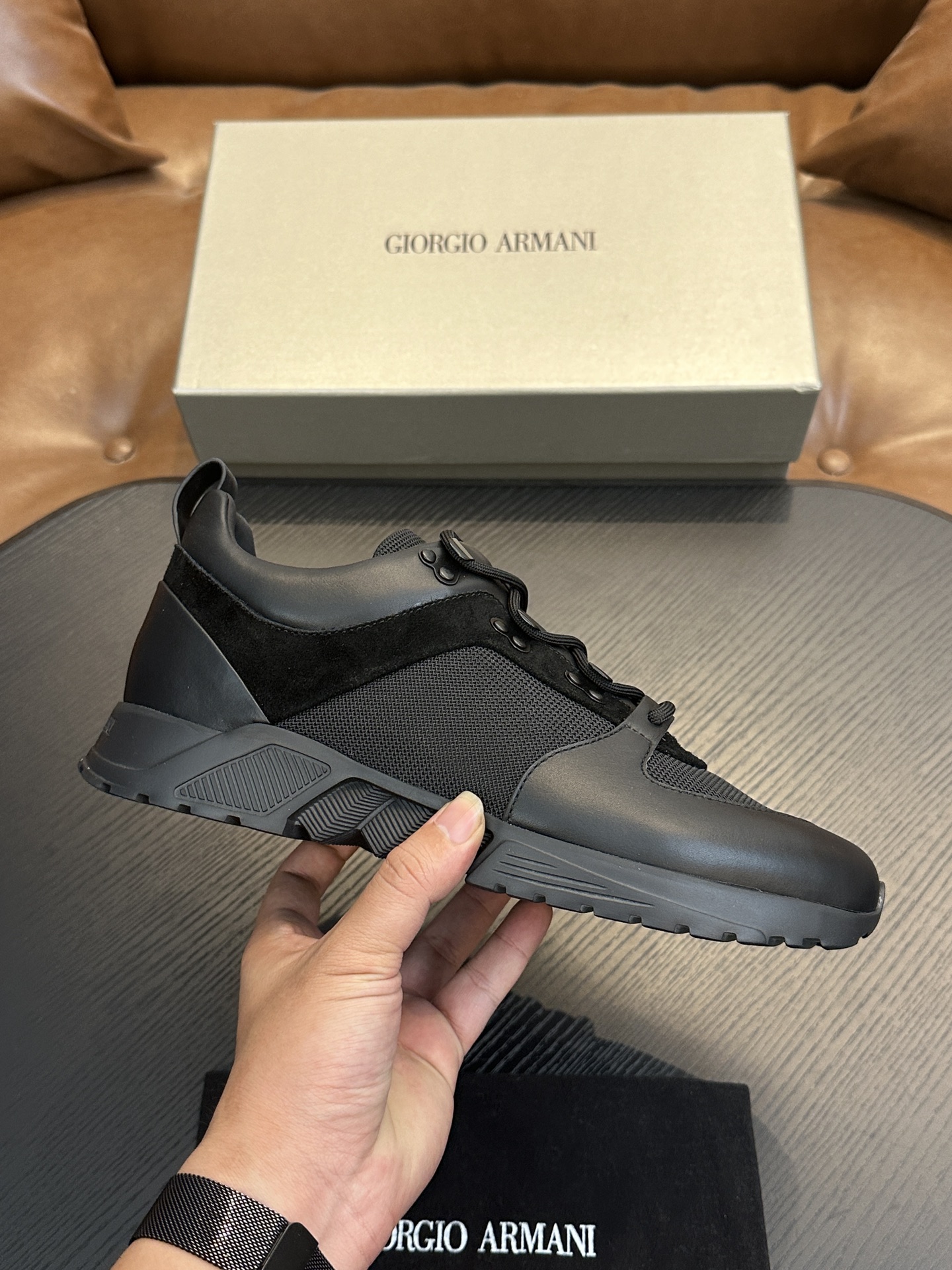 NO:223226,Brand ARMANI Color original color matching Number of 39-44 Standard code Price Material Armani 2025 new style casual shoes are boutique to create extremely high quality uppers with top layer cowhide splicing mesh, breathable mesh inner lining cowhide original combination sole Comfortable soft lightweight, Armani casual shoes, armani, armani, cowhide19860909品牌ARMANI 颜色原版配色 码数39-44标准码 价格 材质阿玛尼2025新款 休闲鞋精品打造极高质量 鞋面采用头层牛皮拼接网布 透气网布内里 牛皮垫脚 原版组合大底 舒适 柔软 轻便,阿玛尼 休闲鞋,armani,armani,cowhide,Men's shoes