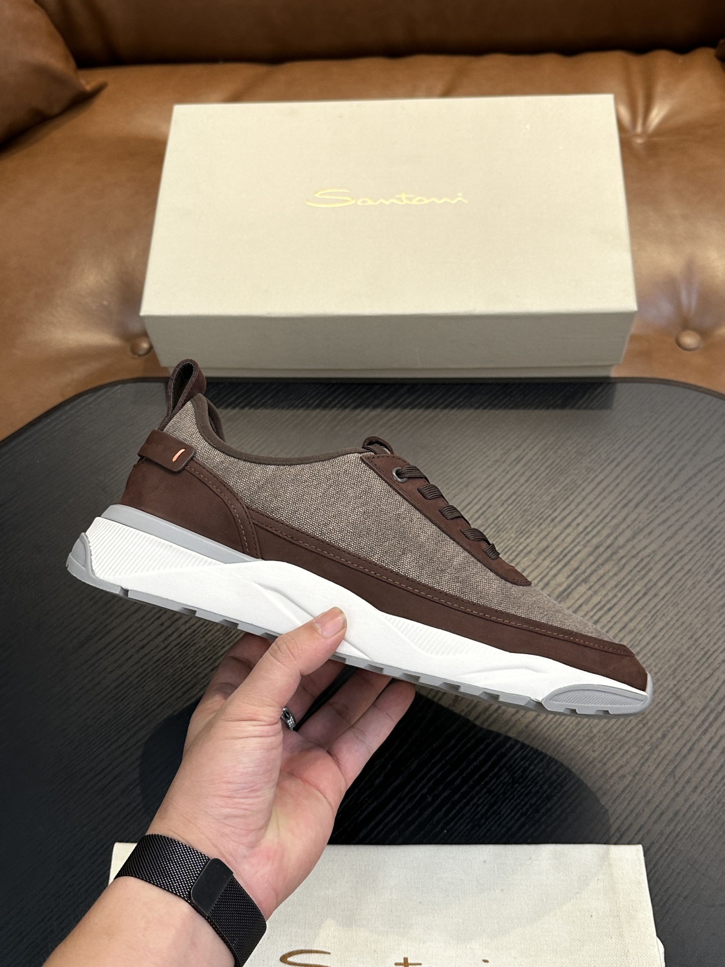 NO:339977,Santoni (Santoni) Italian men's handmade calfskin shoes shipped!  Each pair of shoes from this Italian pure handmade shoe brand is simple and classic, and it is very comfortable and versatile on the feet!  It is not accurate to describe the Italian shoe brand Santoni as a 