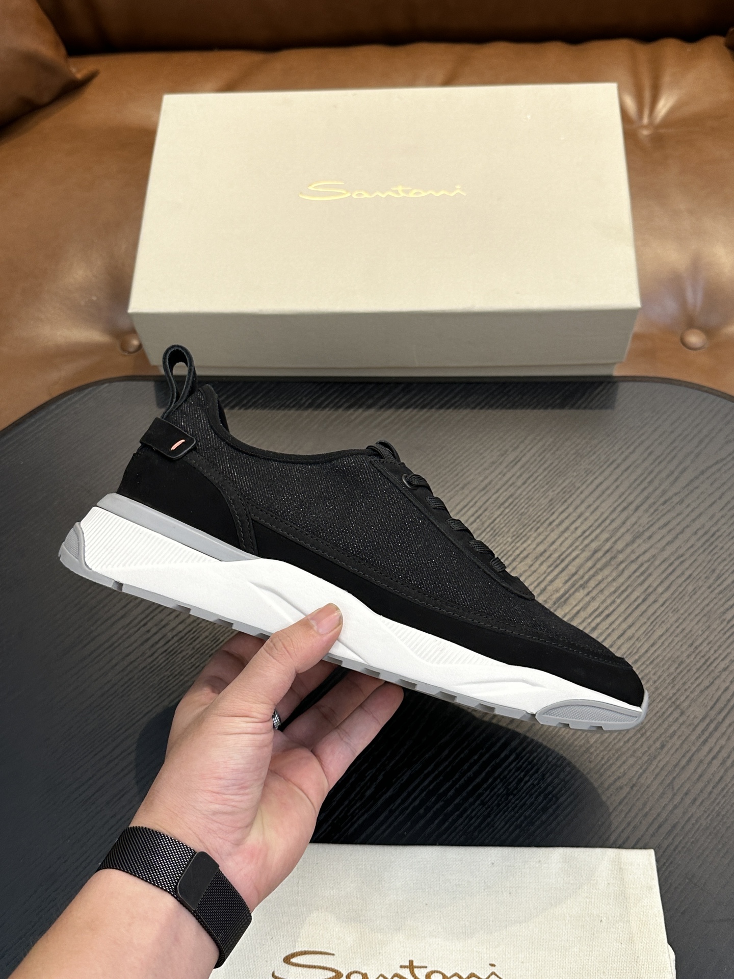 NO:353194,Santoni (Santoni) Italian men's handmade calfskin shoes shipped!  Each pair of shoes from this Italian pure handmade shoe brand is simple and classic, and it is very comfortable and versatile on the feet!  It is not accurate to describe the Italian shoe brand Santoni as a 