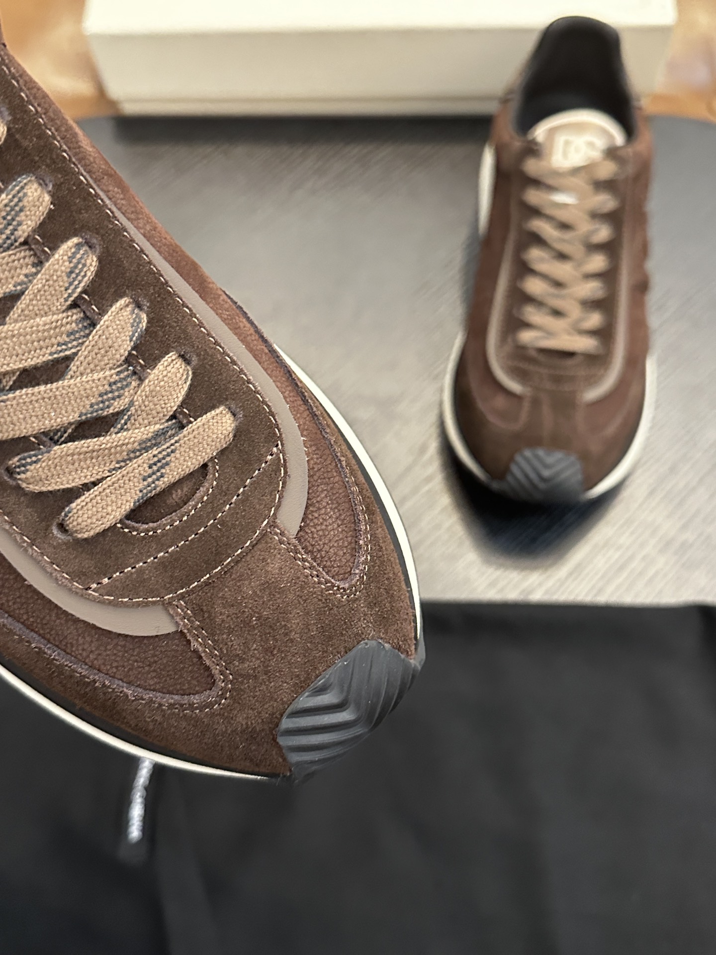 Dolce&Gabbana DG Cushion Sneakers: Calfskin & Velvet with Iconic Logo 7 i1756526846 2771 0