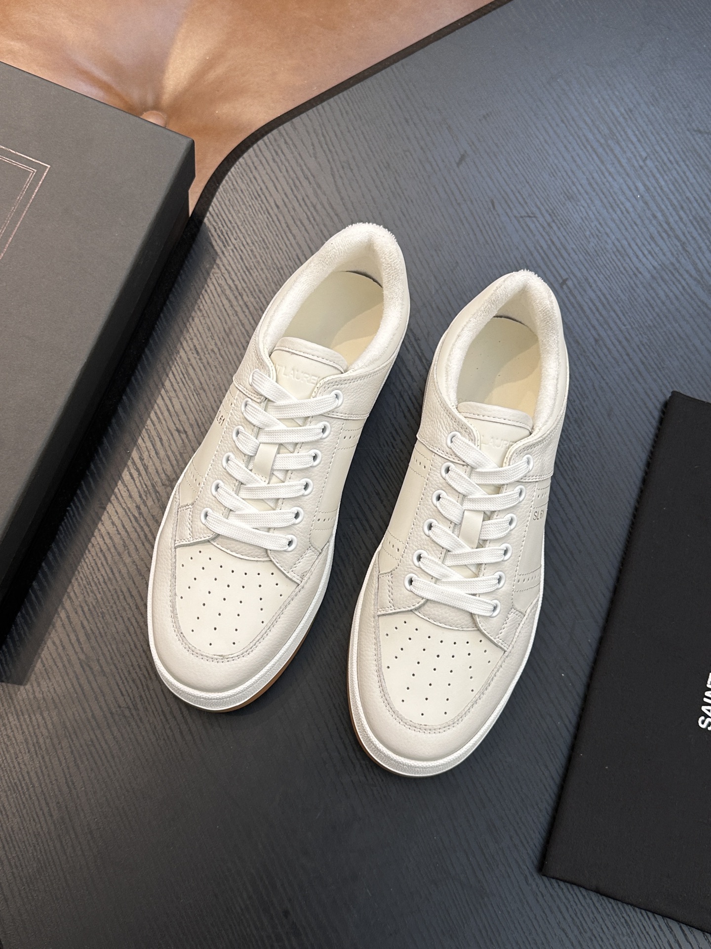 Saint Laurent Classic Luxury Leather Shoe Loafer Shoes Ref 3