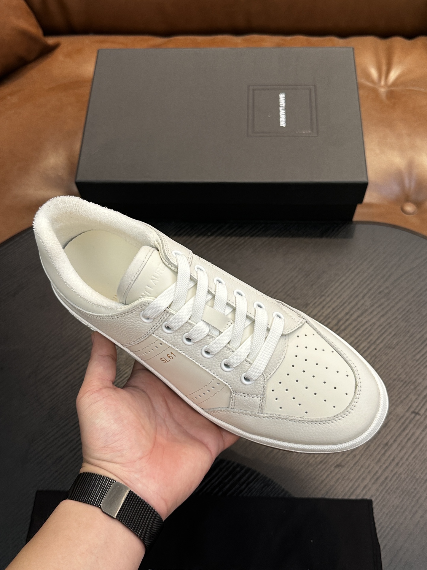 Saint Laurent Classic Luxury Leather Shoe Loafer Shoes Ref 2